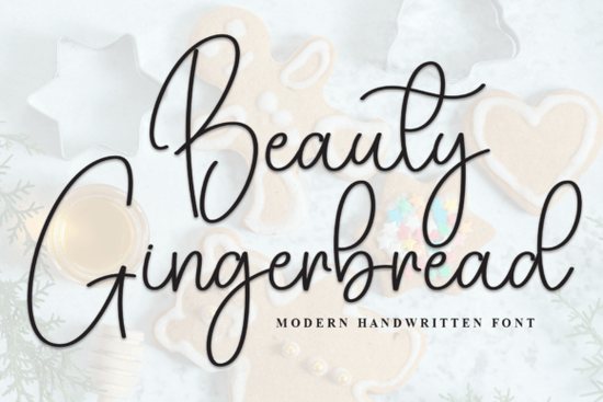 Beauty Gingerbread Font Font